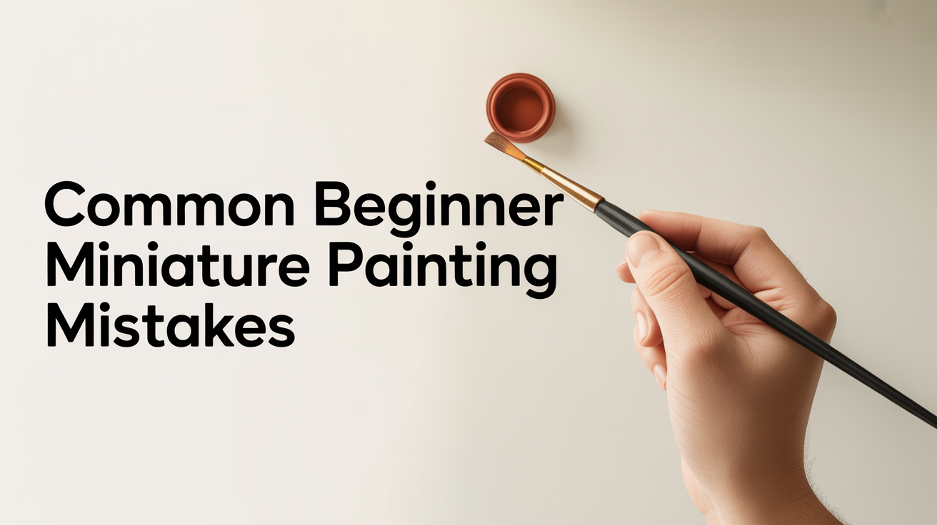 Common Beginner Miniature Painting Mistakes