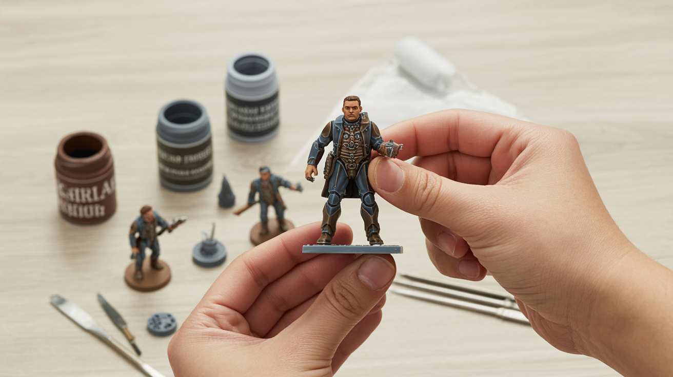 How to Assemble and Prep a Miniature for Painting