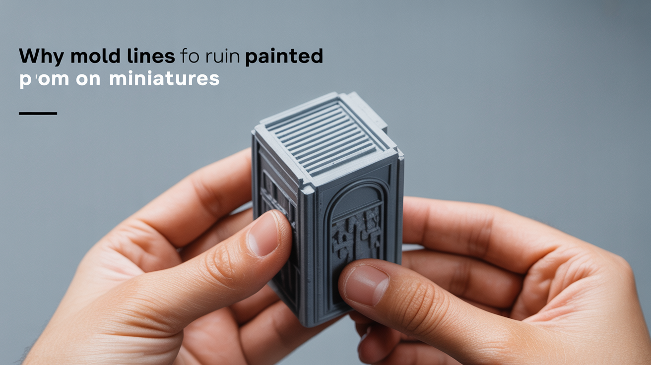 Why Mold Lines Ruin Painted Miniatures