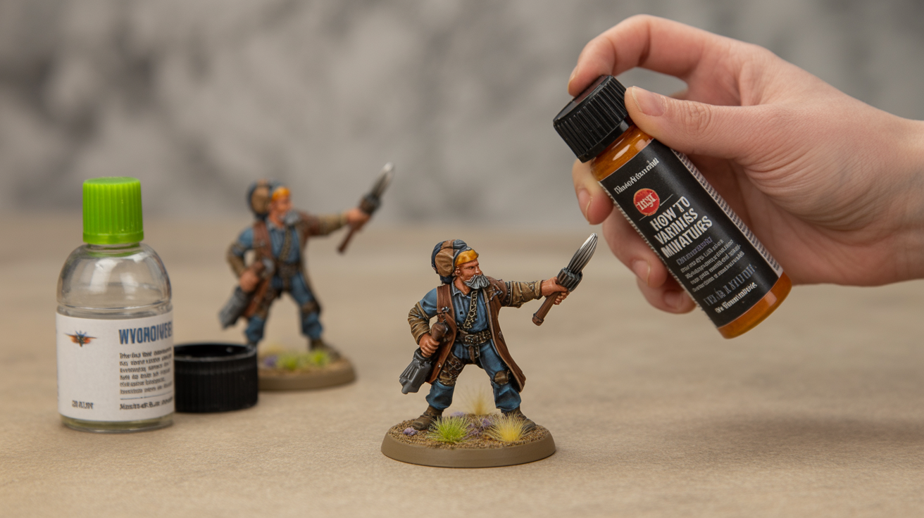 How to Varnish and Seal Your Miniatures